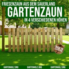 Gartenzaun Holz Zaunelement Zaun Lattenzaun Vorgartenzaun Gartenzaun Garten KDI