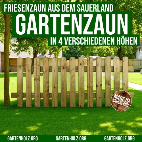 Gartenzaun holz zaunelement - gartenzaun,