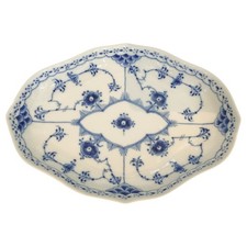 Salmischale/Beilagenschale Royal Copenhagen Musselmalet Halbspitze