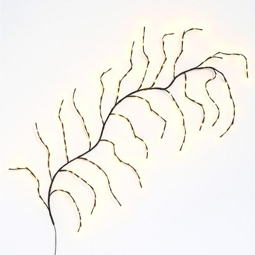 Lichterkette ast weidenrebe - lichterkette,