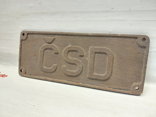 Cssr csd zugschild lokschild - cssr,