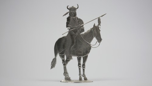 Zinnflachfigur cheyenne - zinnflachfigur,,