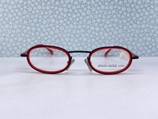 Mikli Brille Damen Rot Oval