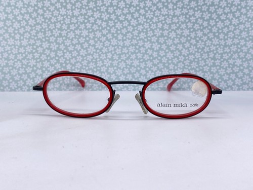 Mikli brille damen rot - brille, oval