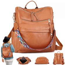Damen Rucksack Schultertasche