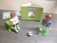 Playmobil  Fußball Die Fußballer Tipp Kick mit Tor und Ball ANSEHN Set 1
