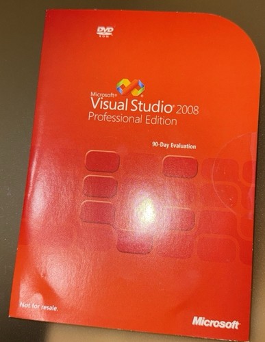 Microsoft visual studio 2008 - microsoft,