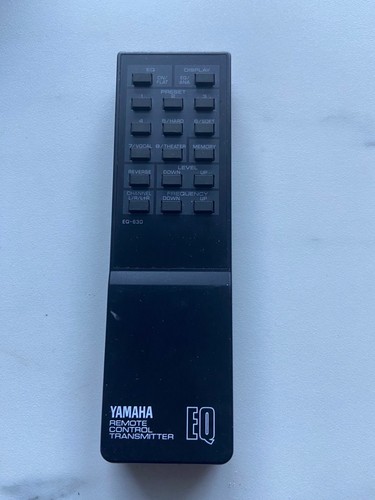 Yamaha remote control - yamaha, 630