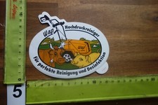 Alter Aufkleber Handwerk Hochdruckreiniger Desinfektion WAP