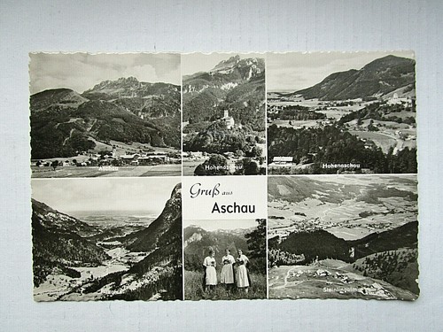 Gruß aus aschau - gruß, gelaufen