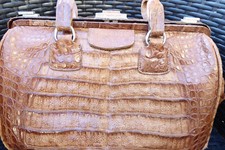 Damen Retro Vintage Leder