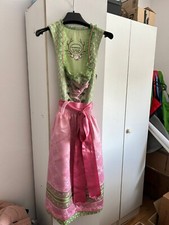 Tramontan Dirndl Gr. 40 rosa grün Tracht Oktoberfest Volksfest Neuwertig