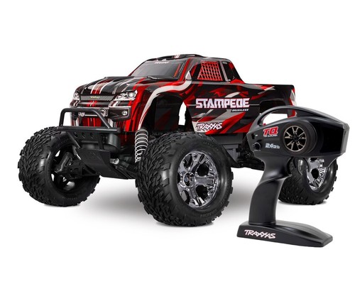 Traxxas stampede 2s rot - stampede, hd