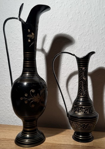 Indische vase kanne messing - kanne,