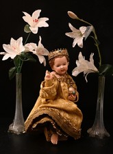 Jesuskind , Kleiner König,  Bambin ,  Klosterarbeit, Jesuskind, Fatschenkind