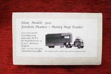 1:35 Modellbausatz Eleni Models 3502 Fordson Thames truck Monty Map Trailer OVP