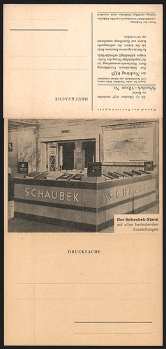 Klapp schaubek stand - klapp-ak, auf