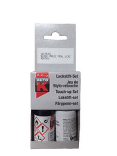 Lackstift VW Audi LC9Z Black Magic Perleffekt + Klarlack Autolack Perl Schwarz