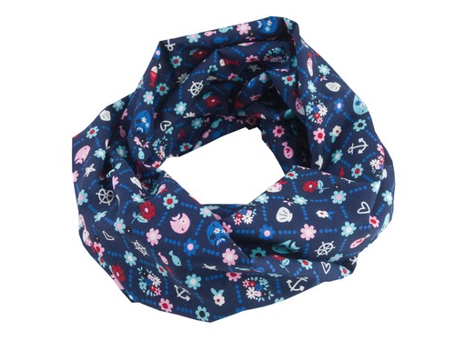Damen loopschal anker fische - anker,