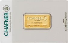 Hafner gramm goldbarren - c., 5