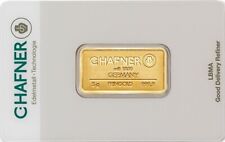 C. Hafner 5 Gramm Goldbarren - 999,9 Feingold - LBMA zertifiziert - im Blister