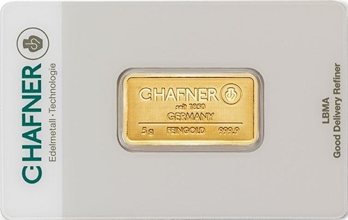 Hafner gramm goldbarren - hafner,