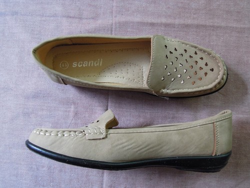 Scandi beige slipper 5 - beige,