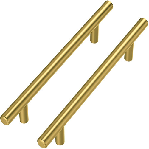 Möbelgriffe gold 128mm - 128mm, 5