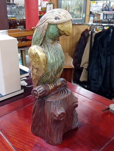 Large hand solid wood - large, 14"