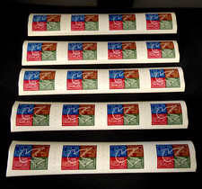 Rumänien 1962, 5x Block