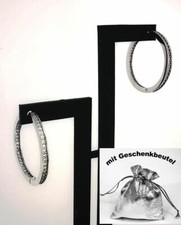 Creolen Echt Silber 925 Klapp