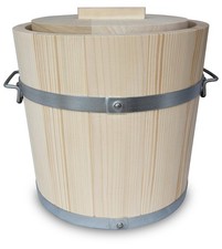 KERAZO 10L Holz Gäreimer mit