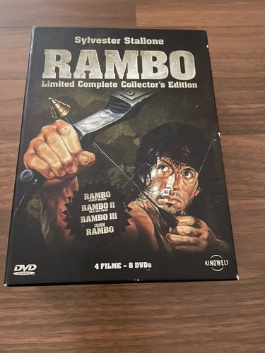 Rambo dvd box - dvd, leer!