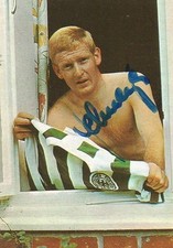 Schnellinger Originalautogramm auf 70er Jahre Sammelbild