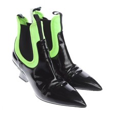 Stiefeletten Prada Schwarz Neon 38 EUR
