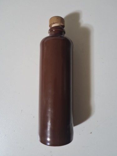Steingutflasche ton glasiert - steingutflasche,