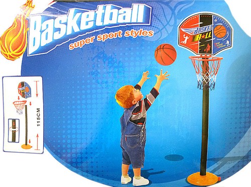 Basketballkorb mit ball - basketballkorb,