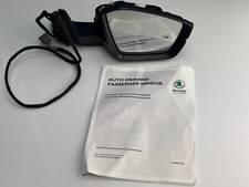 SKODA SUPERB (3V) ORIGINAL BEIFAHRER AUSSENSPIEGEL AUTOMATISCH ABBLENDBAR