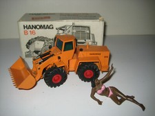 HANOMAG B 16 RADLADER #569.5 ORANGE CURSOR 1:50 OVP