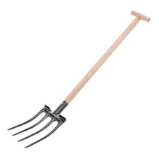 Spatengabel mit T-Griff Stiel