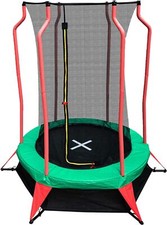 Kindertrampolin ab 3 Jahre max 25kg Sicherheitsnetz Indoor & Outdoor / B-Ware