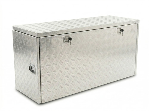 Aluminium deichselbox - aluminium,