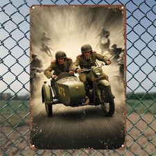 Blechschild Motorrad