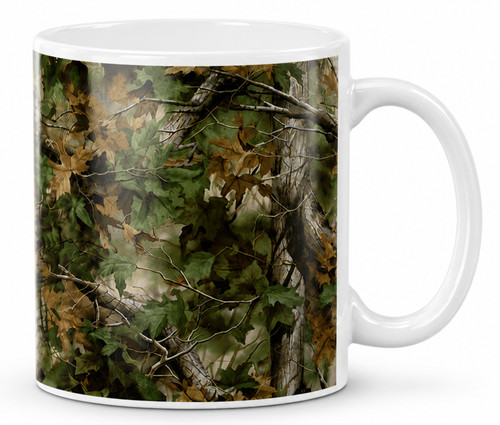 11oz camouflage ceramic coffee - 11oz,