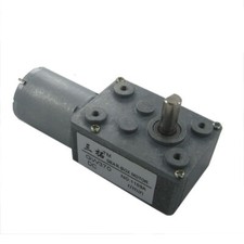 JSX330-370 DC 12V 15RPM Output Speed 6mm Shaft Electric Power Geared Motor #E3