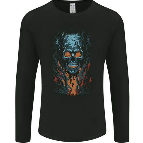 Fire from hell skull - hell,