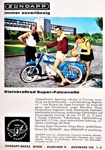 Zündapp falconette - zündapp,