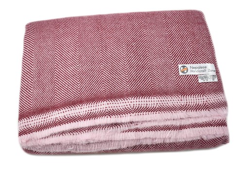 100 cashmere throw maroon - throw/,