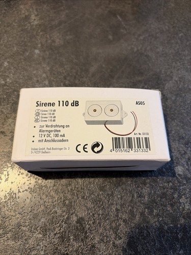 Sirene 110 12v dc - db,