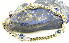 Damen Diamant Saphir Armband